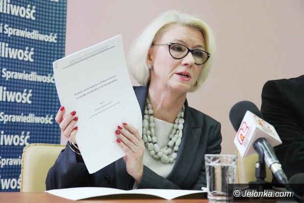 Jelenia Góra: Posłanka Marzena Machałek: wybory sfałszowano!