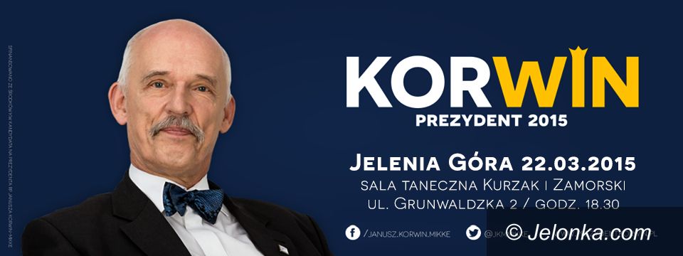 Jelenia Góra: Janusz Korwin–Mikke w Jeleniej Górze
