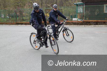 Jelenia Góra: Policyjne patrole rowerowe w akcji
