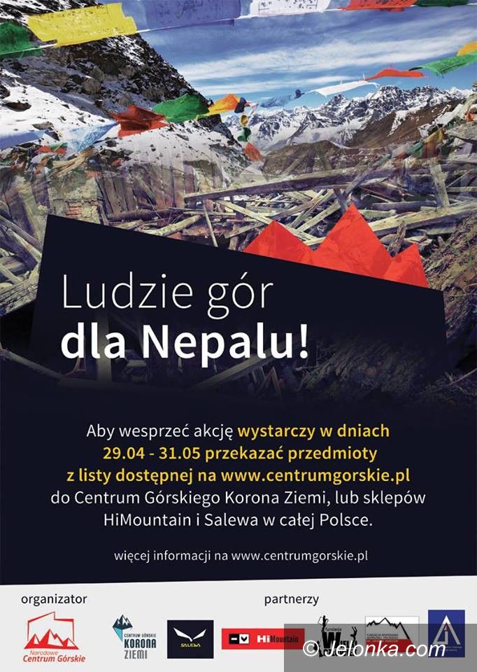 Kraj/Jelenia Góra: Ludzie gór dla Nepalu – dołącz do nich