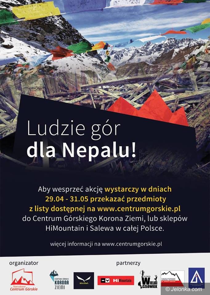 Kraj/Jelenia Góra: Ludzie gór dla Nepalu – dołącz do nich