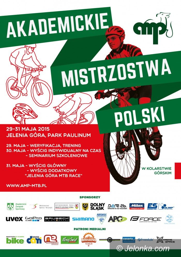Jelenia Góra: Akademickie Mistrzostwa Polski w Kolarstwie Górskim już w najbliższy weekend