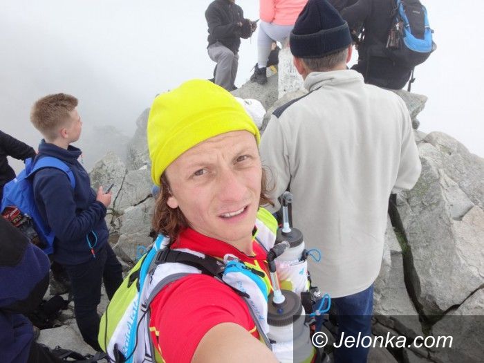 Jelenia Góra: Jeleniogórzanin pobiegł po szczytach i pobił rekord!