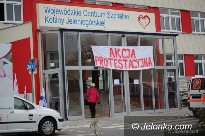 Jelenia Góra: W szpitalu strajkują. Będzie okupacja?