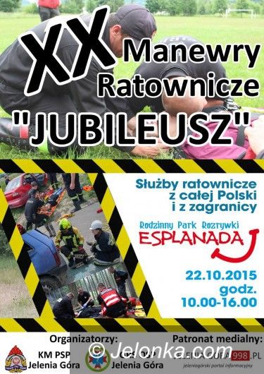 Szklarska Poręba: XX Manewry Ratownicze "Jubileusz" – jutro!