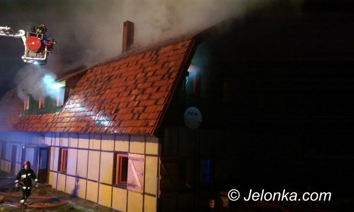 Region: Płonął budynek w Staniszowie