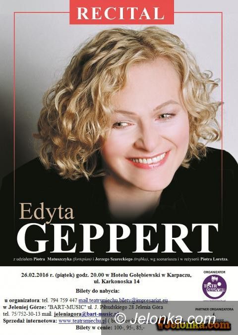 Jelenia Góra: Dzisiaj koncert Edyty Geppert