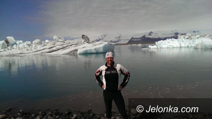 Jelenia Góra: Damian Drobyk objechał rowerem Islandię