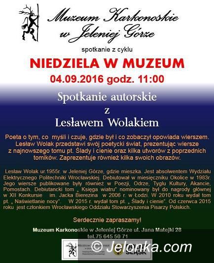 Jelenia Góra: Spotkanie autorskie z Lesławem Wolakiem