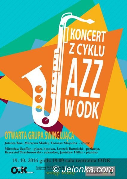 Jelenia Góra: Koncert z cyklu “Jazz w ODK”