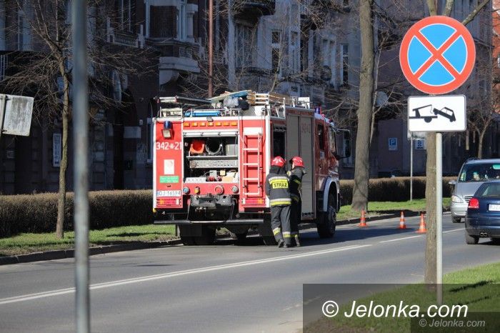 Jelenia Góra: Pożar przy Wojska Polskiego