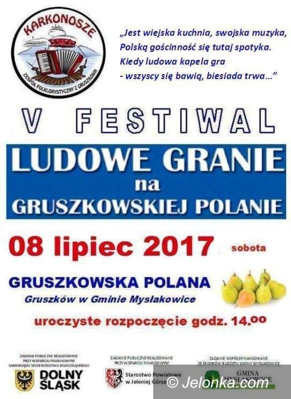 Region: Jutro „Ludowe Granie na Gruszkowskiej Polanie”