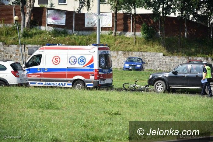 Jelenia Góra: Wypadek na rondzie Majewskiego