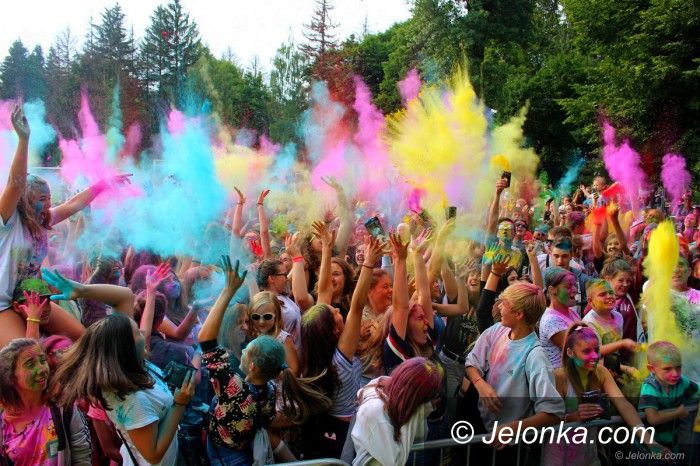 Jelenia Góra: Duże zainteresowanie festiwalem kolorów