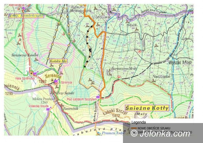 Region: Czasowo zamknięty szlak w Karkonoszach