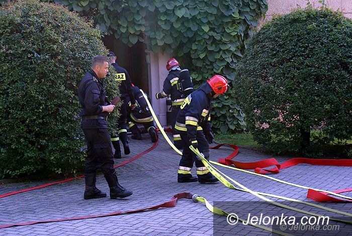 Janowice Wielkie: Szkolenie strażackie w Janowicach Wielkich