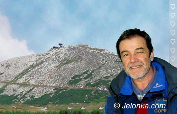Jelenia Góra: Ratownicy GOPR wspierają swojego byłego naczelnika