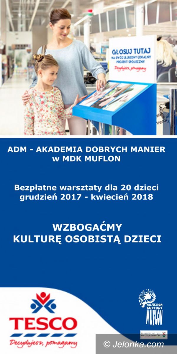 Jelenia Góra: Głosuj na Akademię dobrych manier!