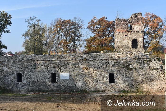 Stara Kamienica: Porządki w przyziemiach zamku w Starej Kamienicy