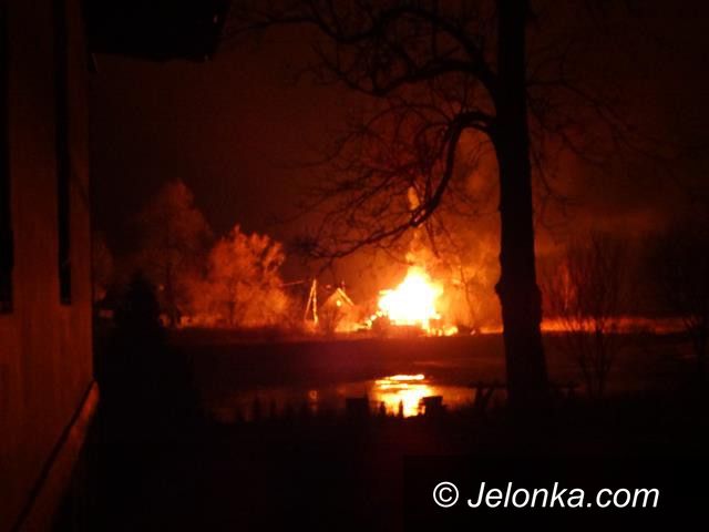 Region: Ogień strawił remontowany dom w Karpnikach