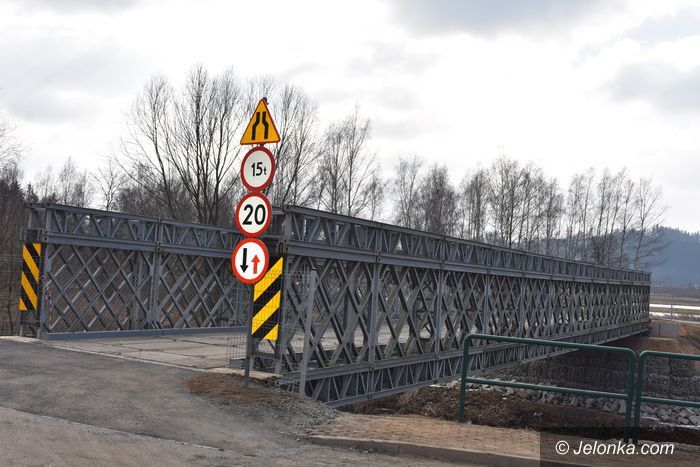 Region: Tymczasowy most w Dąbrowicy już otwarty