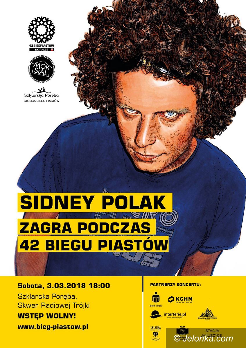 Szklarska Poręba: Sidney Polak zagra podczas Biegu Piastów