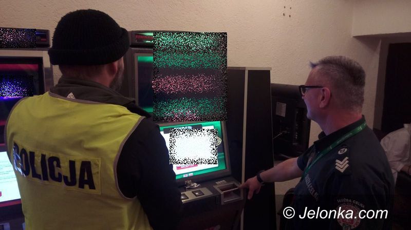 Jelenia Góra: Policjanci zarekwirowali kolejne automaty