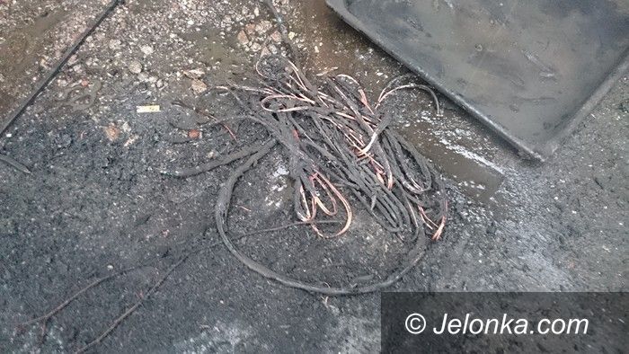 Jelenia Góra: W piecu wypalał izolację z przewodów elektrycznych