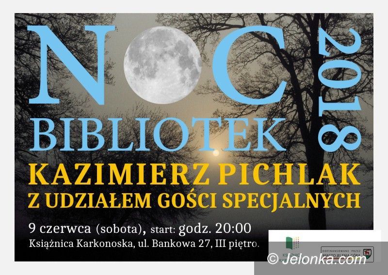 Jelenia Góra: Noc bibliotek z Kazimierzem Pichlakiem