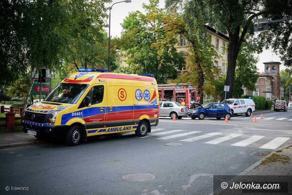 Jelenia Góra: Wypadek na krzyżówce