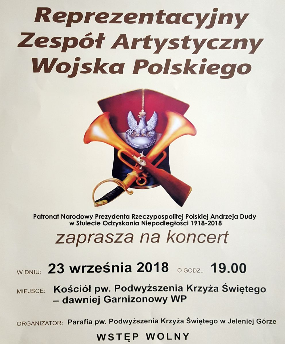 Jelenia Góra: W Kościele Łaski wystąpi Zespół Artystyczny Wojska Polskiego