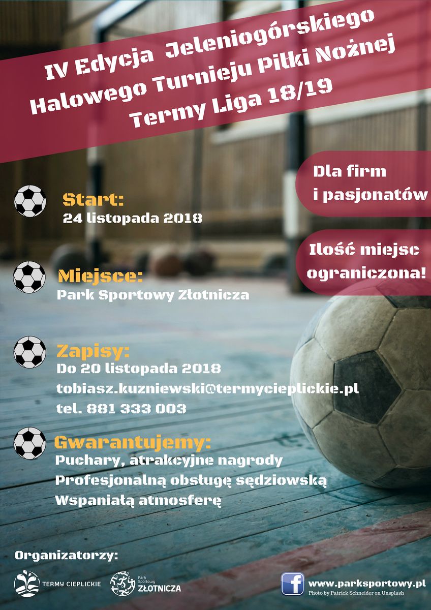 Jelenia Góra: Turniej piłki nożnej "Termy liga 18/19"