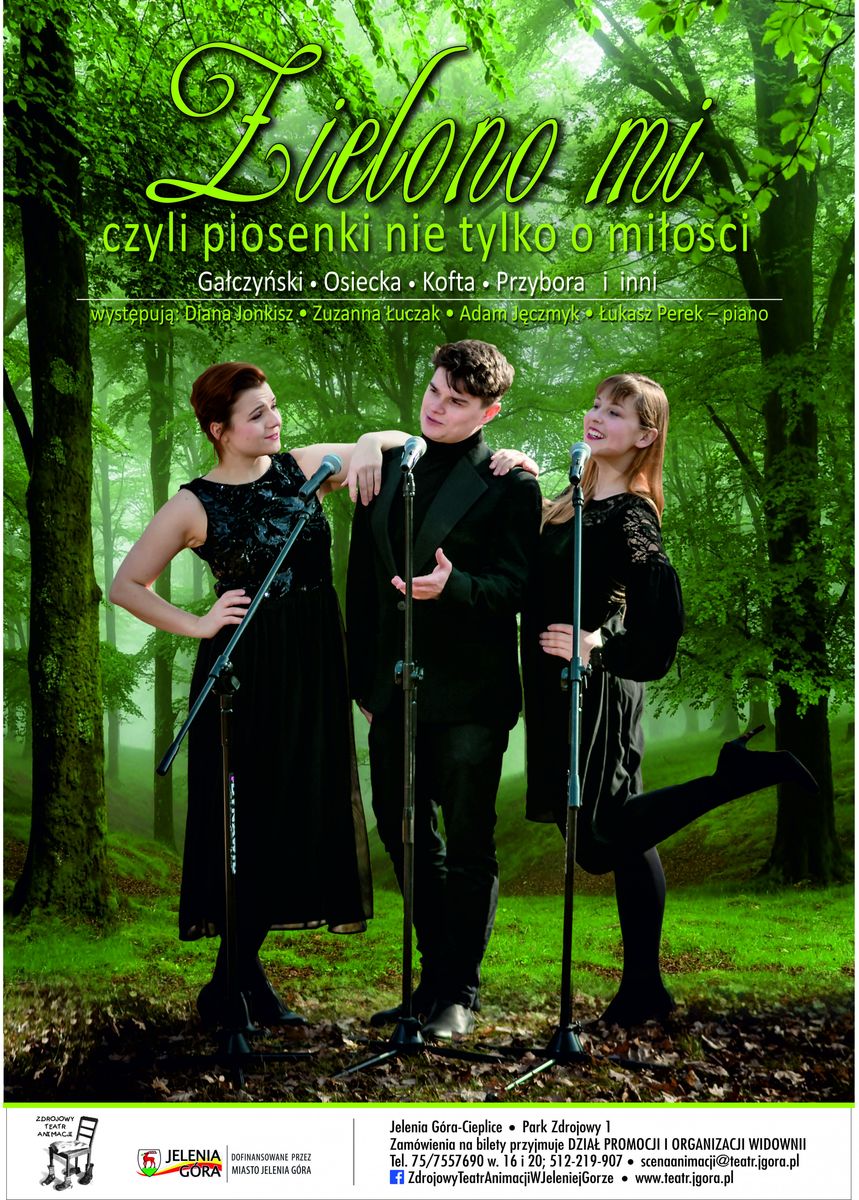 Jelenia Góra: „Zielono mi…” – koncert dla pań w Zdrojowym