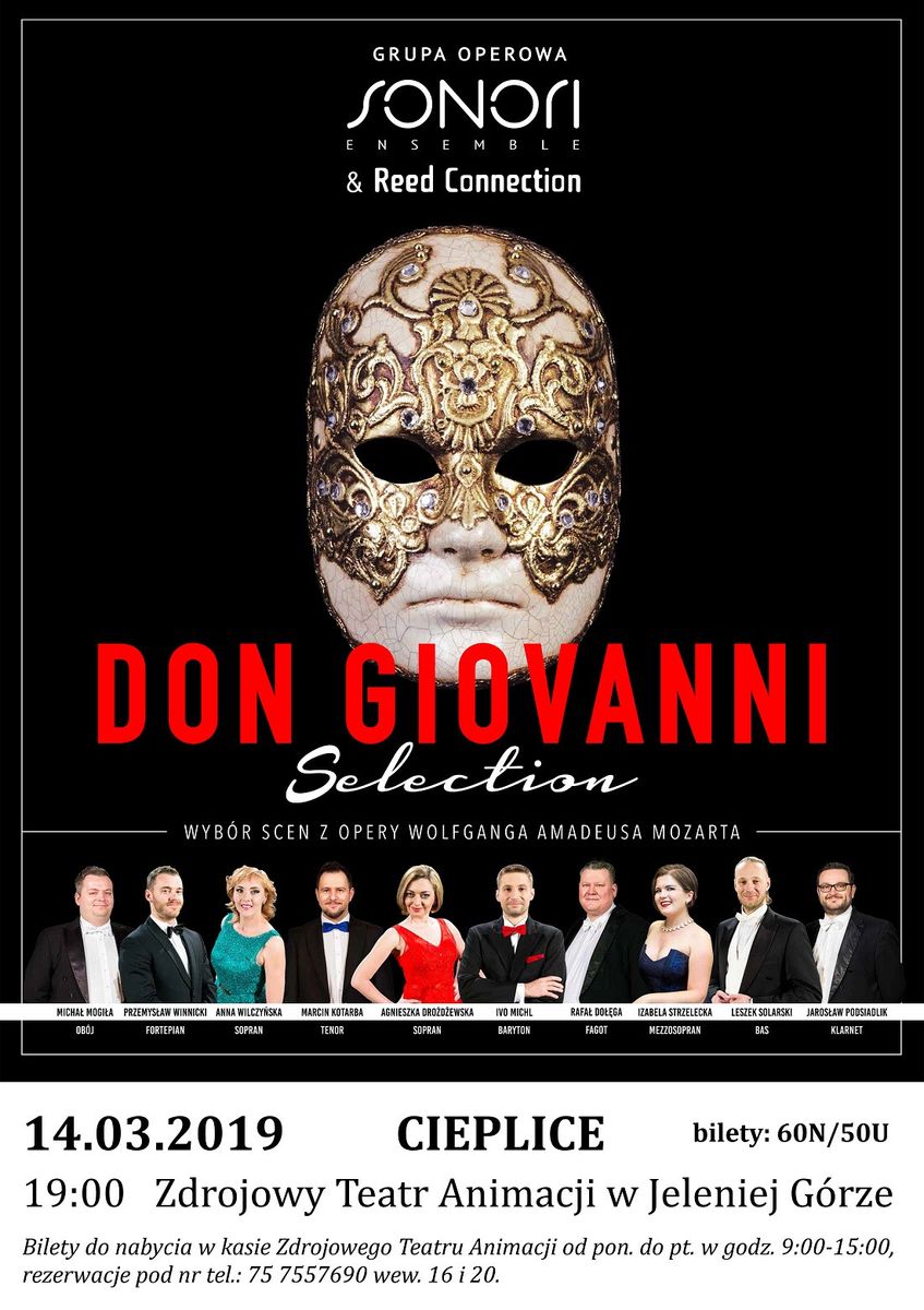 Jelenia Góra: Don Giovanni Selection w Zdrojowym