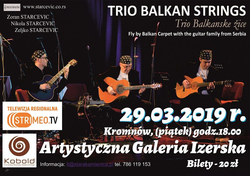 Kromnów: Serbskie trio wystąpi dzisiaj w Kromnowie