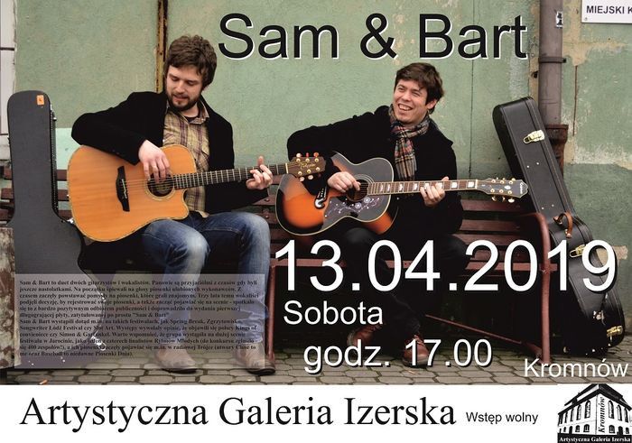 Kromnów: Koncert duetu Sam&Bart w Kromnowie
