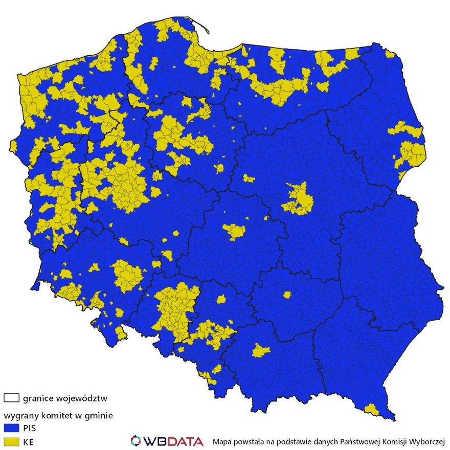 Polska: PiS–KE: 2020 do 457