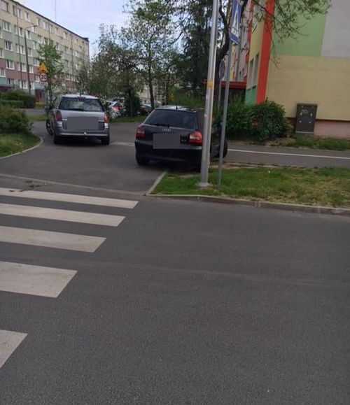 Jelenia Góra: Trawnik to nie parking