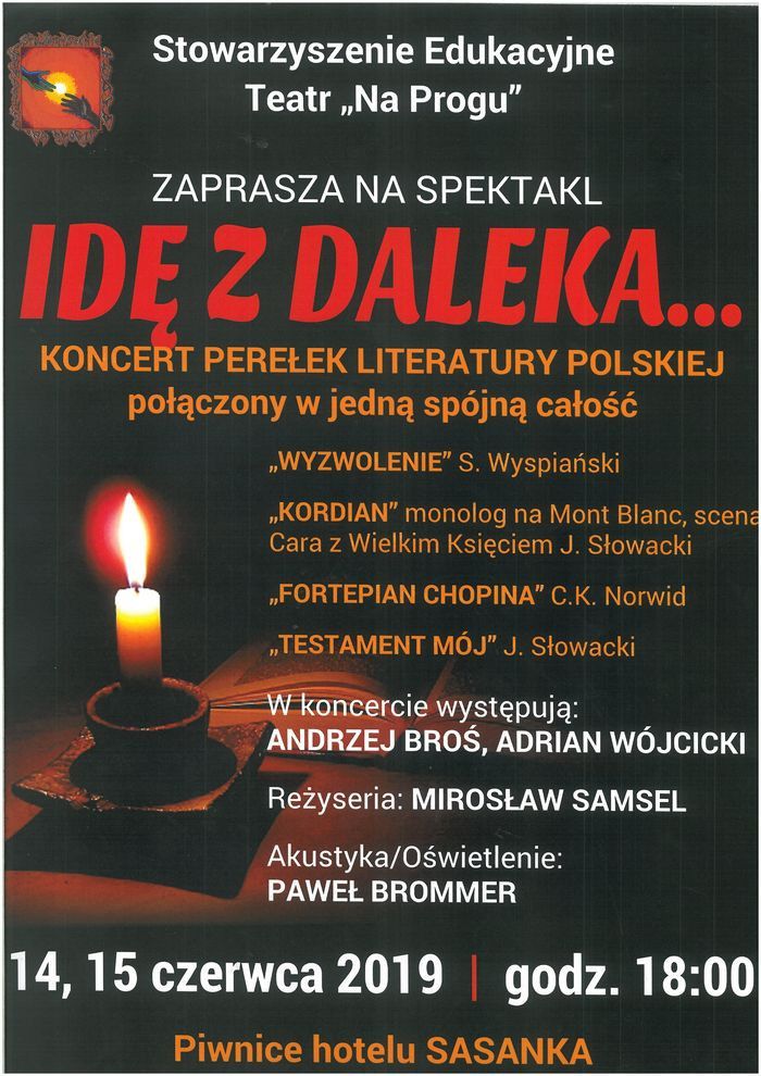 Szklarska Poręba: Koncert literacki pod Szrenicą