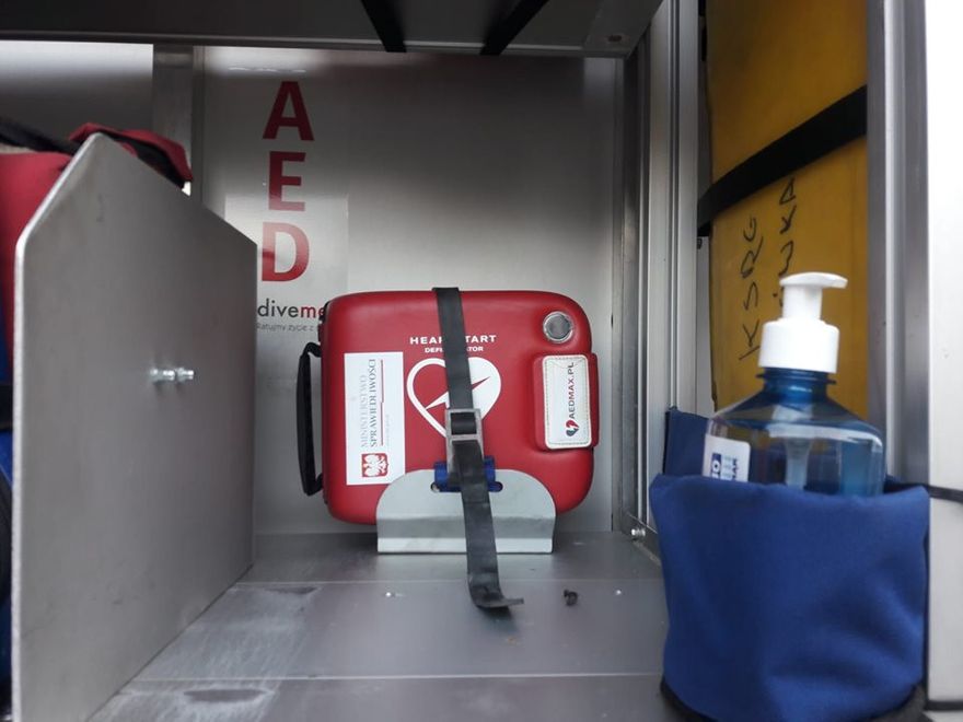 Sosnówka: Strażacy zabiegają o kolejny defibrylator