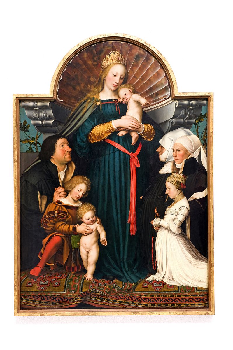Region: "Madonna" Holbeina  była w Karpnikach