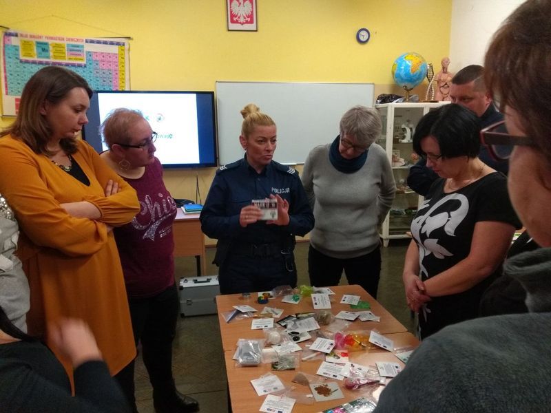 Powiat: Drugstop: Spotkanie z  nauczycielami w Sosnówce
