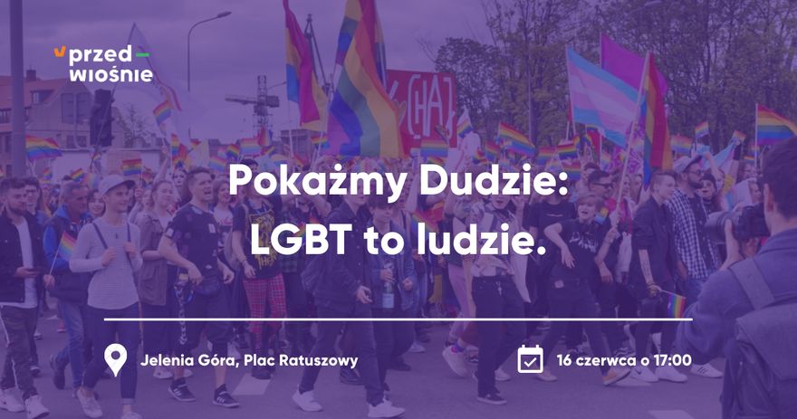 Jelenia Góra: Przedwiośnie: LGBT to ludzie!