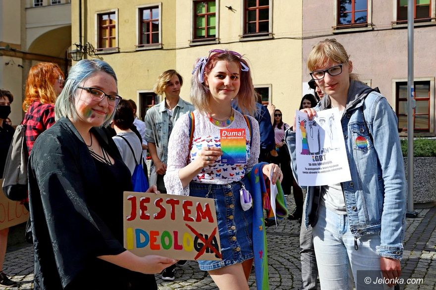 Jelenia Góra: "LGBT to ludzie"