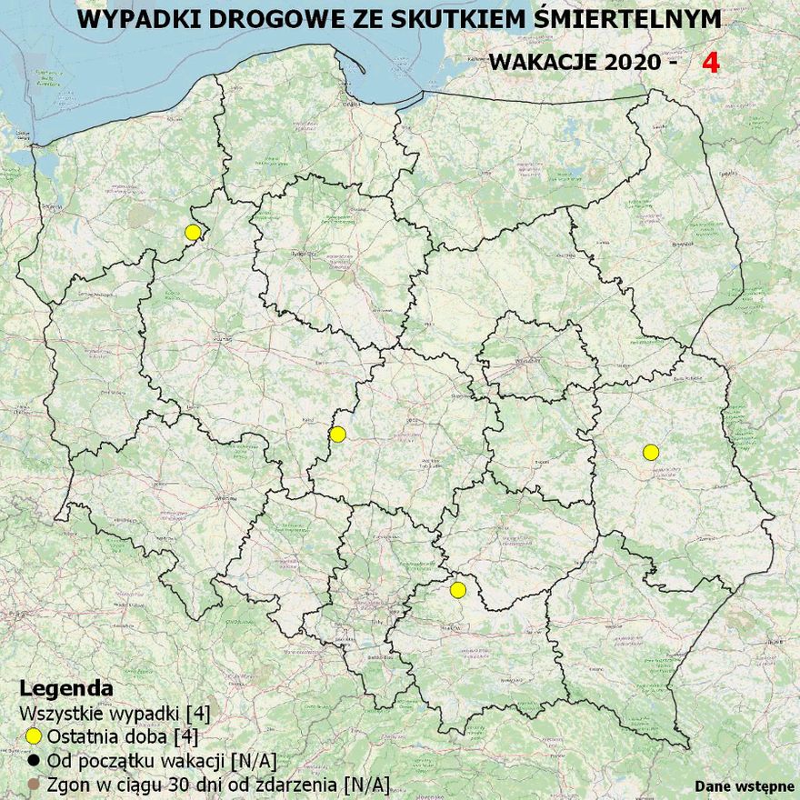 Polska: Mapa ku przestrodze