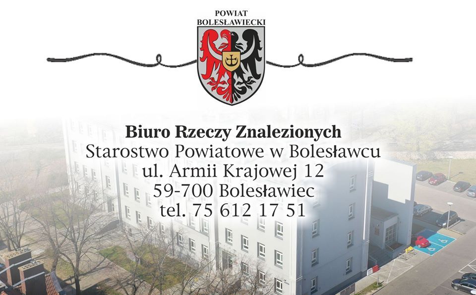 Bolesławiec: Biuro Rzeczy Znalezionych w Bolesławcu