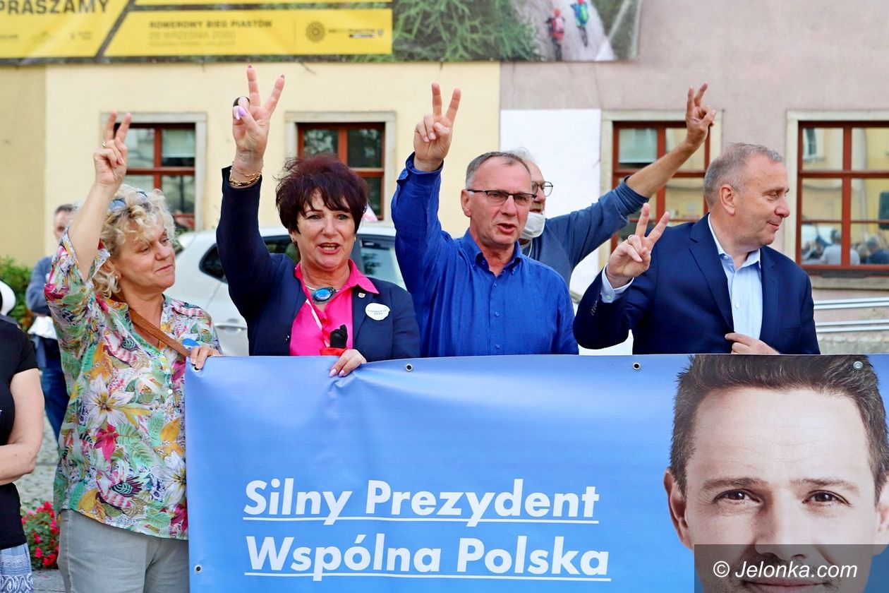 Jelenia Góra: Finisz kampanii z Grzegorzem Schetyną