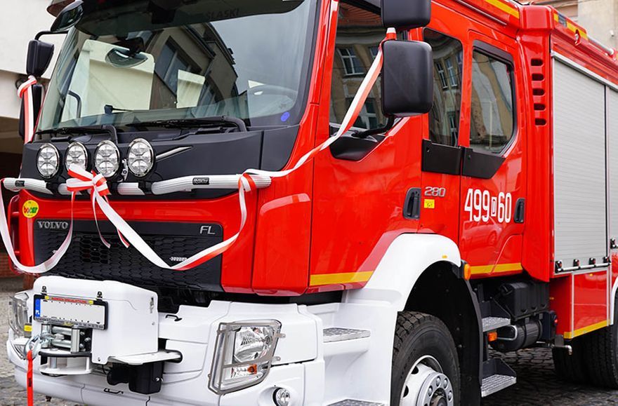 Gryfów Śląski, Ubocze: Wóz strażacki dla OSP Ubocze