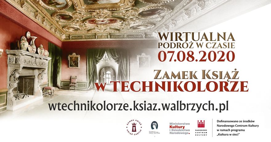 Wałbrzych: Zamek Książ w technikolorze – podróż w czasie do zamku sprzed 100 lat