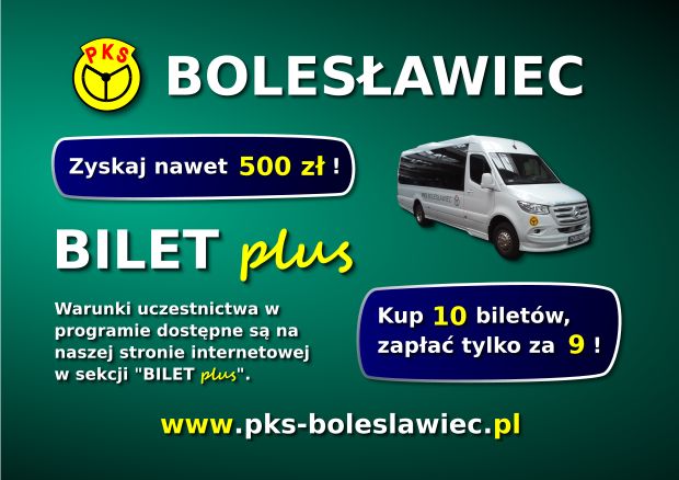 Bolesławiec: Taniej z PKS Bolesławiec